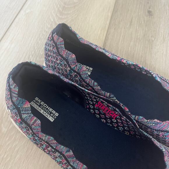 Skechers On-The-Go Dreamy Flats Women's 11 Slip On Comfort Shoe Multi Knit Flat - Picture 5 of 10